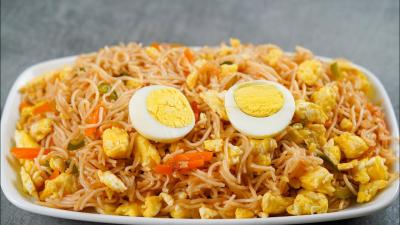 Egg Chowmein Tray