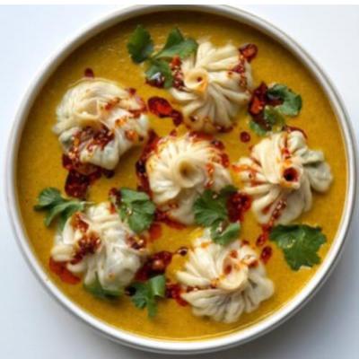 Chicken Jhol Momo Platter