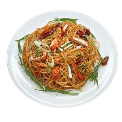 Halal Chicken Chowmein OR Veg Chowmein OR Spicy Halal Chicken Chilli Bowl with Rice