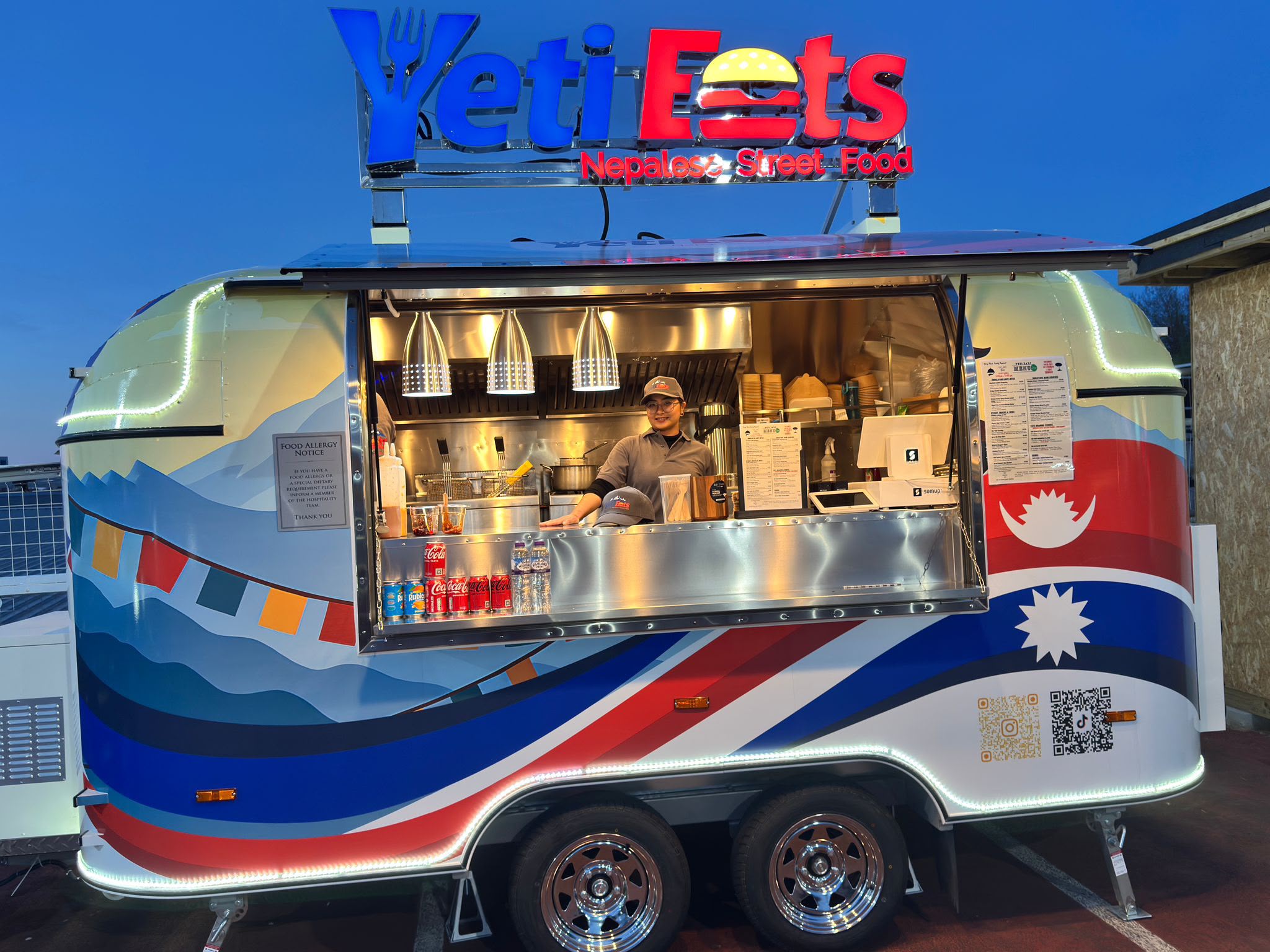 Yeti Eats Food Trailer